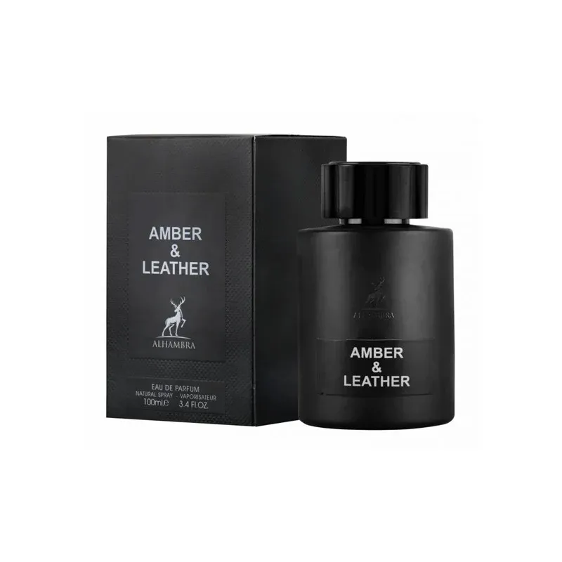 amber & leather eau de parfum
