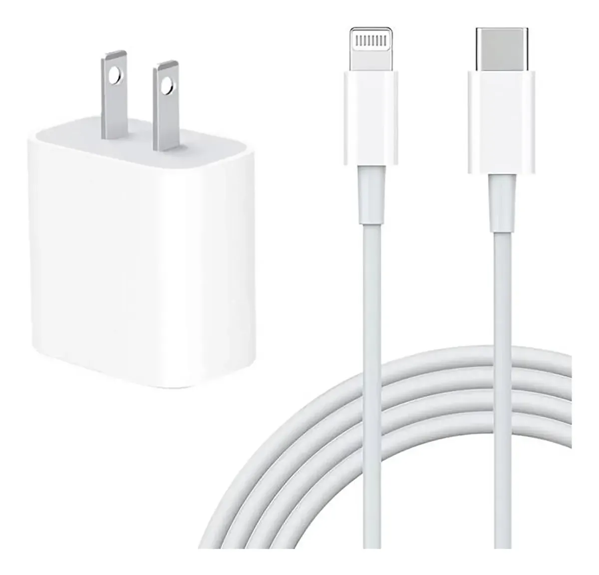 cargador de iphone tipo c a lightning 25w