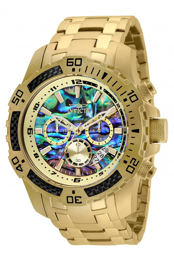 reloj para cabellero dorado