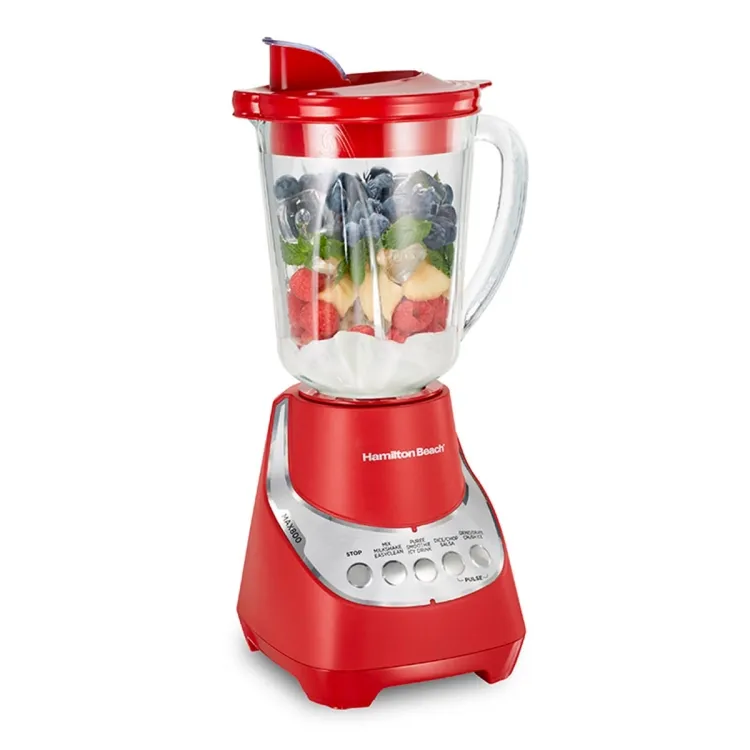 licuadora silenciosa 1.4 lt rojo hamilton beach