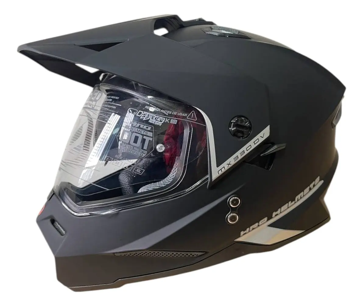 casco hro mx-330dv sólido
