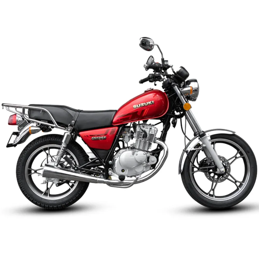 moto gn suzuki 2025 color rojo