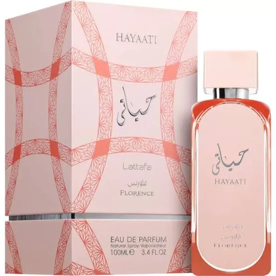 lattafa hayaati florence de parfum