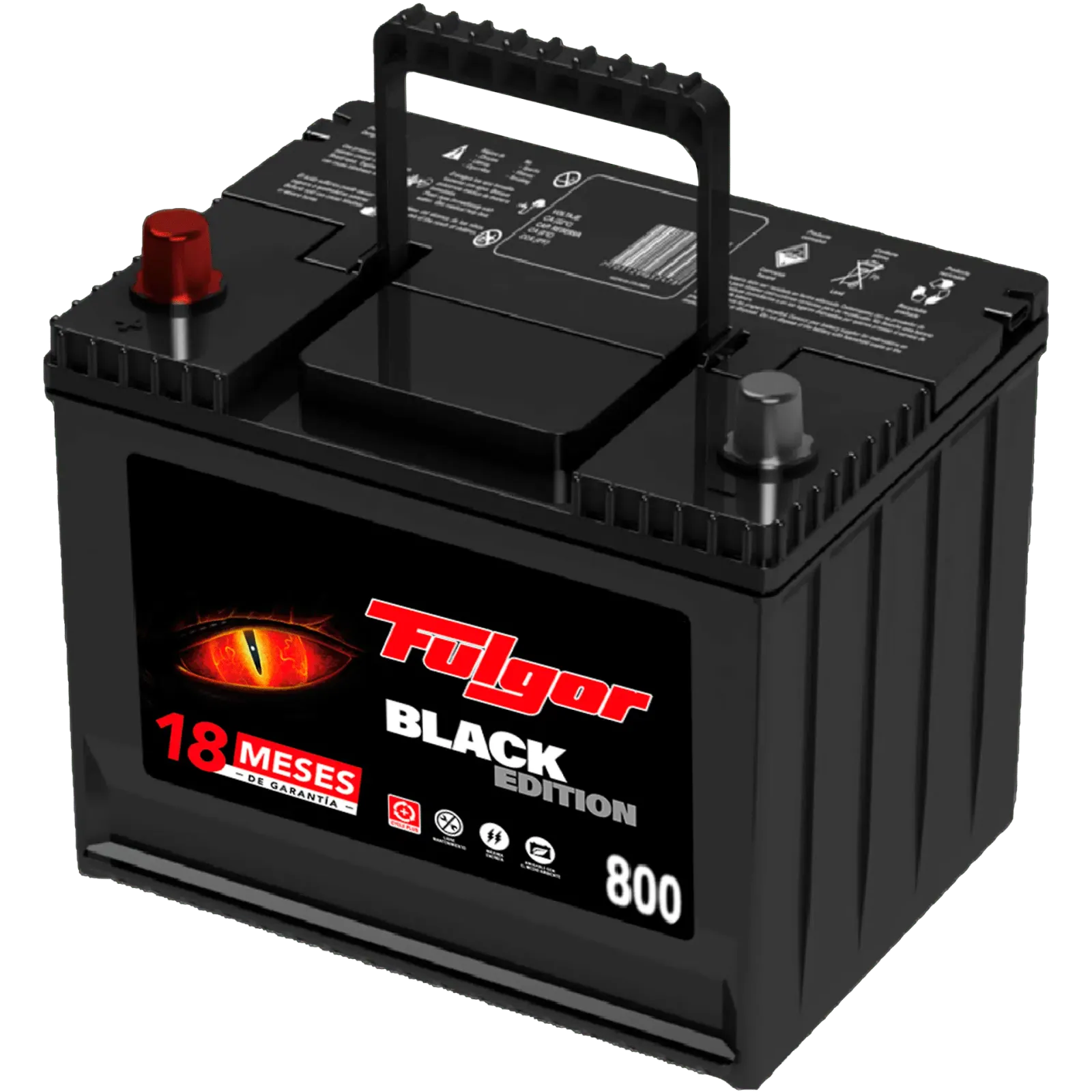 bateria fulgor 800-36fp