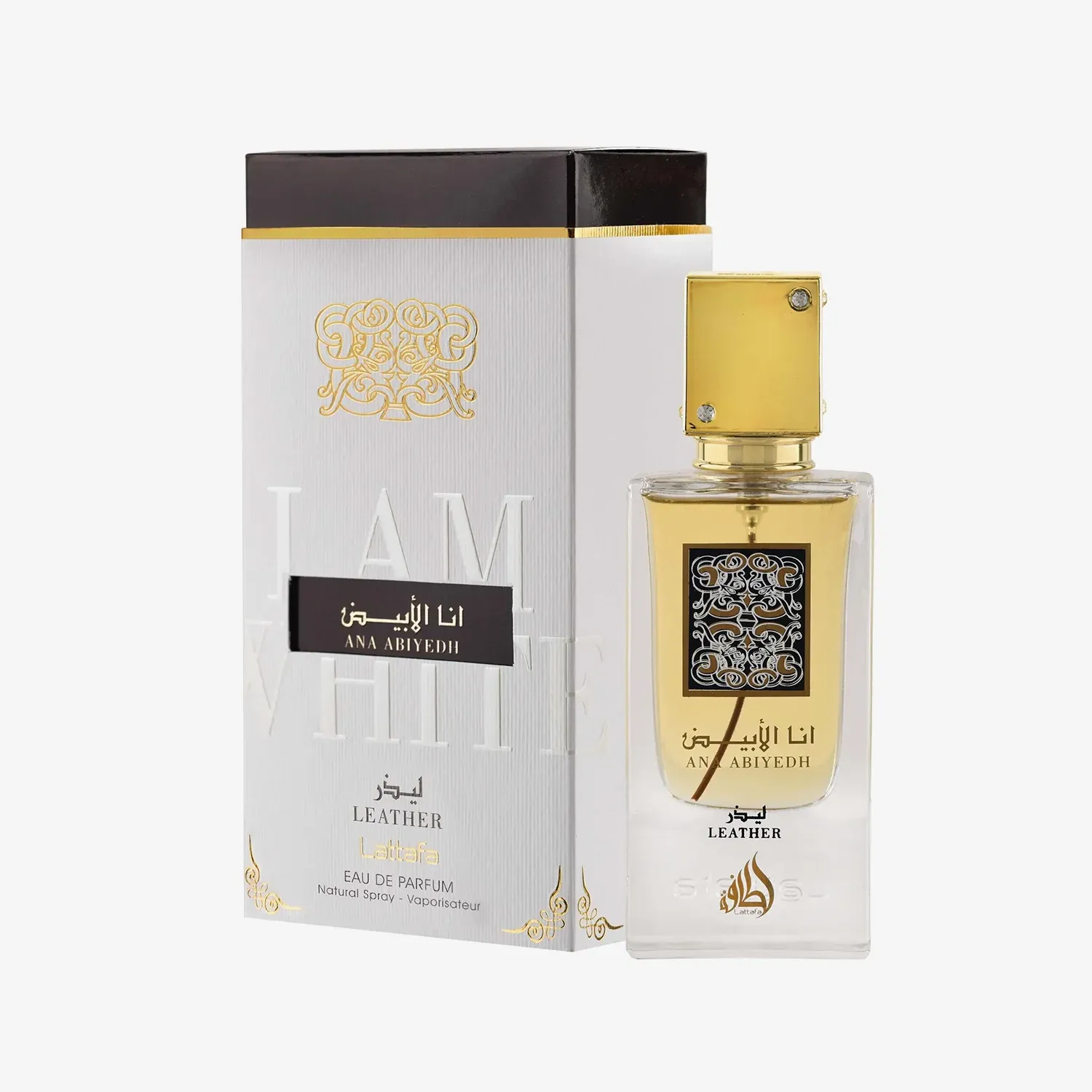 lattafa ana abiyedh leathe de parfum